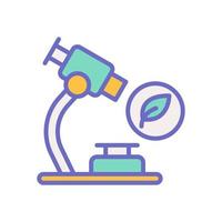 microscopio icono para tu sitio web diseño, logo, aplicación, ui vector