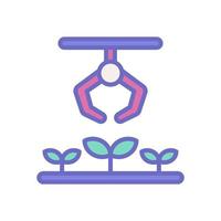 robotic arm icon for your website design, logo, app, UI. vector