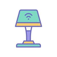 lamp icon for your website design, logo, app, UI. vector