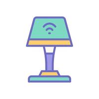 lamp icon for your website design, logo, app, UI. vector