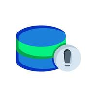 database icon for your website design, logo, app, UI. vector