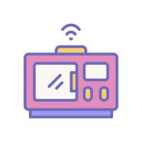 microwave icon for your website design, logo, app, UI. vector