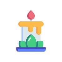 aromatic candle icon for your website design, logo, app, UI. vector