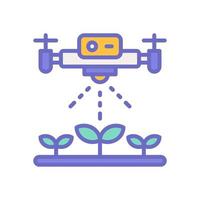 watering drone icon for your website design, logo, app, UI. vector