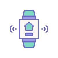 smartwatch icon for your website design, logo, app, UI. vector