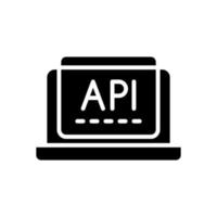 api icon for your website design, logo, app, UI. vector