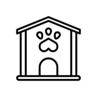 dog house icon for your website design, logo, app, UI. vector