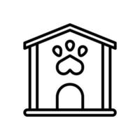 perro casa icono para tu sitio web diseño, logo, aplicación, ui vector