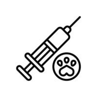 vacunación icono para tu sitio web diseño, logo, aplicación, ui vector