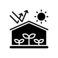 greenhouse icon for your website design, logo, app, UI. vector