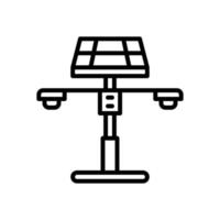 street lamp icon for your website, mobile, presentation, and logo design. vector