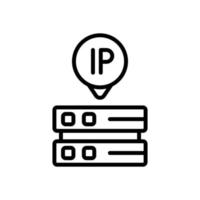 ip address icon for your website design, logo, app, UI. vector