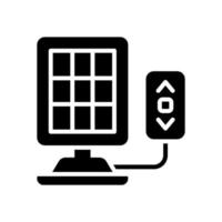 solar panel icono para tu sitio web diseño, logo, aplicación, ui vector