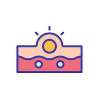 pimple icon for your website design, logo, app, UI. vector