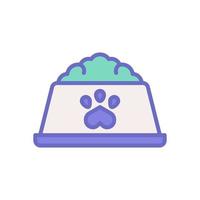 pet bowl icon for your website design, logo, app, UI. vector