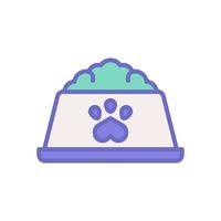 mascota cuenco icono para tu sitio web diseño, logo, aplicación, ui vector