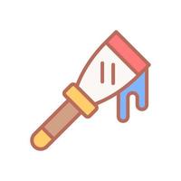 masilla cuchillo icono para tu sitio web diseño, logo, aplicación, ui vector