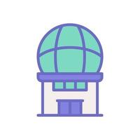 planetario icono para tu sitio web diseño, logo, aplicación, ui vector