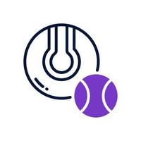 tennis ball icon for your website design, logo, app, UI. vector