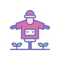 scarecrow icon for your website design, logo, app, UI. vector