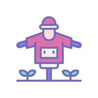 scarecrow icon for your website design, logo, app, UI. vector