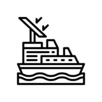 ship icon for your website, mobile, presentation, and logo design. vector