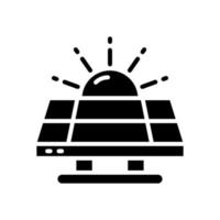 solar panel icon for your website, mobile, presentation, and logo design. vector