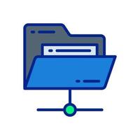 folder icon for your website design, logo, app, UI. vector