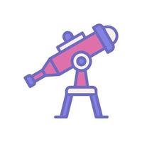 telescope icon for your website design, logo, app, UI. vector