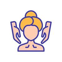 massage icon for your website design, logo, app, UI. vector