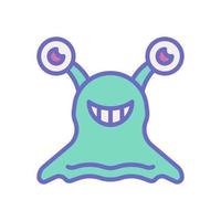 alien icon for your website design, logo, app, UI. vector