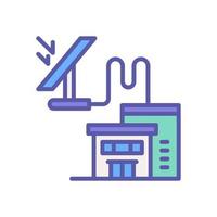 factory icon for your website, mobile, presentation, and logo design. vector