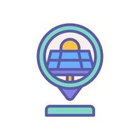 location icon for your website, mobile, presentation, and logo design. vector