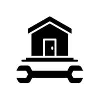 casa reparar icono para tu sitio web diseño, logo, aplicación, ui vector