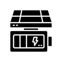 solar power icon for your website, mobile, presentation, and logo design. vector