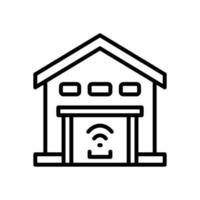 garage icon for your website design, logo, app, UI. vector