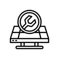 maintenance icon for your website, mobile, presentation, and logo design. vector