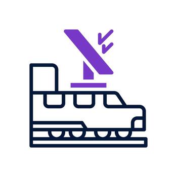 train icon for your website, mobile, presentation, and logo design. vector