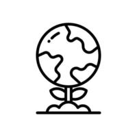 earth icon for your website, mobile, presentation, and logo design. vector