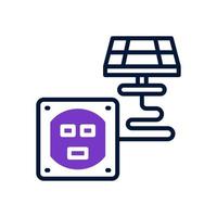 socket icon for your website, mobile, presentation, and logo design. vector