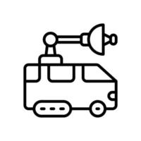 moon rover icon for your website design, logo, app, UI. vector