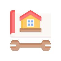 hogar renovación icono para tu sitio web diseño, logo, aplicación, ui vector