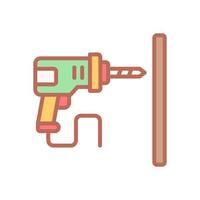 drill icon for your website design, logo, app, UI. vector