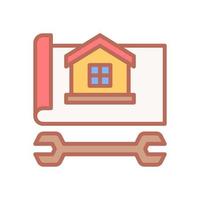home renovation icon for your website design, logo, app, UI. vector