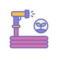 water hose icon for your website design, logo, app, UI. vector