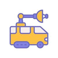 moon rover icon for your website design, logo, app, UI. vector