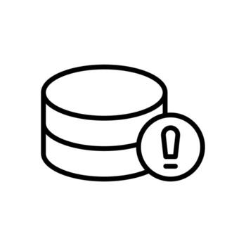 database icon for your website design, logo, app, UI. vector
