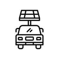 eléctrico coche icono para tu sitio web, móvil, presentación, y logo diseño. vector