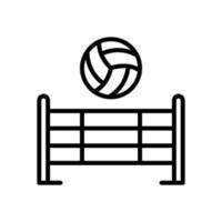 vóleibol icono para tu sitio web diseño, logo, aplicación, ui vector