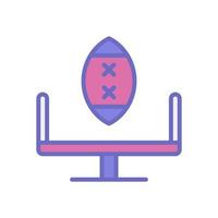 rugby icon for your website design, logo, app, UI. vector